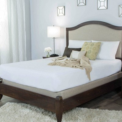 King White Bamboo Waterproof Mattress Protector