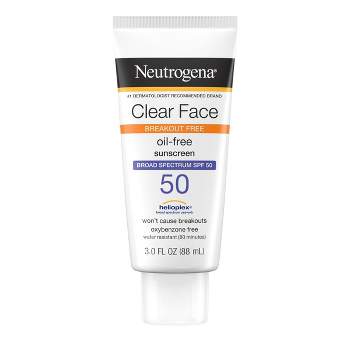 Neutrogena Clear Face Liquid Sunscreen Lotion - 3 fl oz