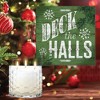 Courtside Market Deck the Halls Artboard & 13.5oz 3-Wick Candle Set - 2 of 3