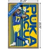 Trends International NFL Los Angeles Rams - Puka Nacua 24 Framed Wall Poster Prints - 3 of 4