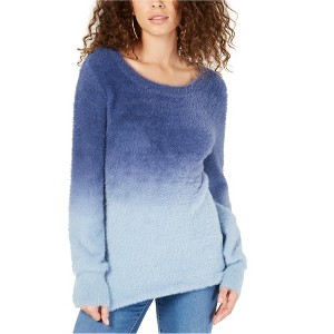 I.N.C International Concepts Womens INC Ombre Pullover Sweater, Blue, Medium - 1 of 1