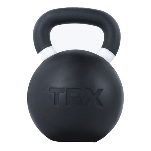 Trx Flat-based Rubber Coated Color Coded Kettlebell At Home Gym