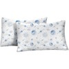 Tadpoles 3-Piece Blue Galaxy Sheet Set | 1 Twin Flat Sheet, 1 Twin Fitted Sheet & 1 Queen Pillowcase - 3 of 4