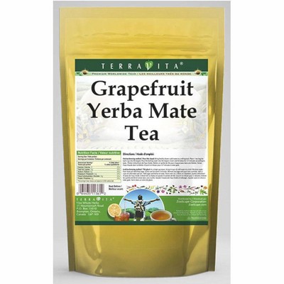 TerraVita Grapefruit Yerba Mate Tea (50 tea bags, ZIN: 552318, 1-Pack)