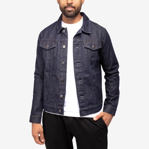 PURPLE Men's Snap-Front Denim Shirt Jacket