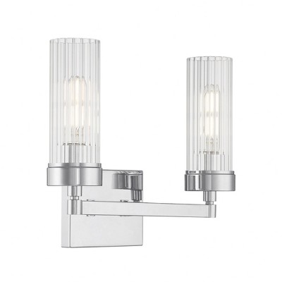 Norwell Lighting Lida 2 - Light Vanity in  Chrome