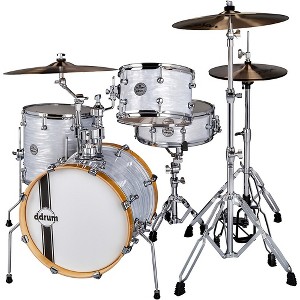 ddrum SE Flyer 4-Piece Shell Pack White Pearl - 1 of 3