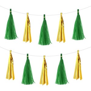 Unique Bargains Party Decoration Reusable Strong Rope Tassel Garland Banner 20 Pcs - 1 of 4