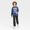 Boys' Long Sleeve Spider-Man Graphic T-Shirt - art class™ Dusty Blue - 4 of 4