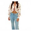 Women's Audra Floral Bow Top - STORIA - 2 of 2