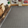 SEVOBAL 12PCS Carpet Tiles Interlocking Deck Tiles Waterproof Anti-slip Plastic Pavers for Outdoor Spaces, Gray, 12.99"*12.99"*6.34" - 4 of 4