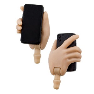 Cell Phone Accessory Hand for Figures Toy Company Ultimate 6.5 Inch Fat Male Figures [Black Phone] - 1 of 3