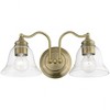 Livex Lighting Moreland 2 - Light Vanity in  Antique Brass - 3 of 4