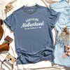 Simply Sage Market Women's Surviving Motherhood Short Sleeve Garment Dyed Tee - 3 of 3