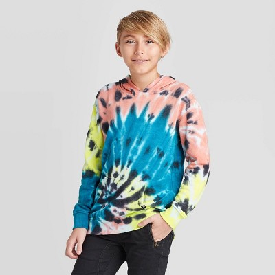 boys tie dye hoodie