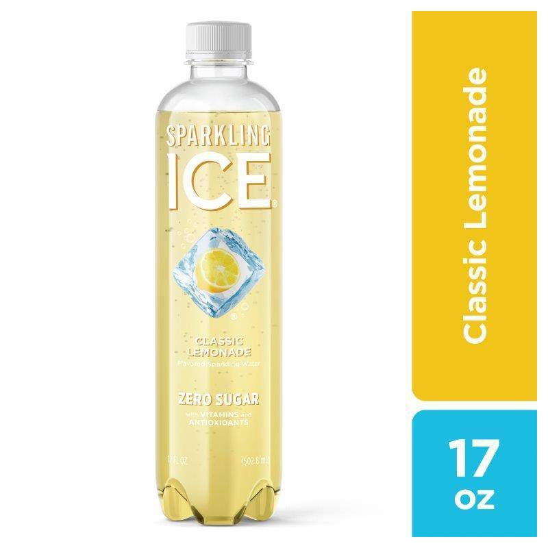 Sparkling Ice Classic Lemonade - 17 fl oz Bottle, 1 of 8