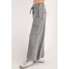 Women's More Than Enough Mineral Wash Pants - Easel - 3 of 3