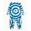 PATPAT Family Matching Christmas Pajamas, Tie Dye Pjs Sets with Snowman & Gingerbread, Includes Plaid Socks for Family - 3 of 4