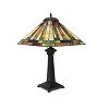 Chloe Lighting Gerard Tiffany-style 2 Light Mission Table Lamp 16" Shade - 3 of 3