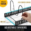 Adjustable Pots and Pans Organizer Under Cabinet,11 Dividers Cookie Sheet Baking Pan Pot Lid Organizers - 3 of 4