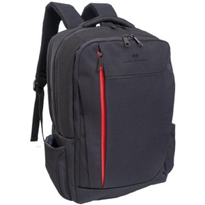 Jack Abrahams |The Columbia | Men's 18-In Lightweight Textured Workbook Backpack with USB Port - 1 of 4