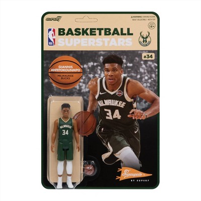 NBA Milwaukee Bucks 3.75" ReAction Action Figure - Giannis Antetokoumpo
