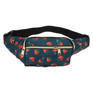 Unique Bargains Strawberry Pattern Fanny Pack 1 Pc - 1 of 4