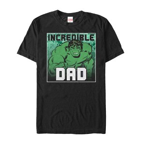 Men's Marvel Father's Day Hulk Incredible Dad T-Shirt - 1 of 4