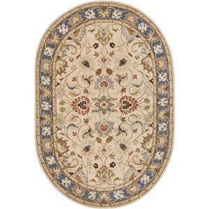 Hauteloom Caesar Hand Tufted Burnt Orange 1124 Wool Carpet - 1 of 4