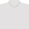 Black Bow Jewelry 1mm 14k Yellow Gold Classic Box Chain Necklace - 2 of 4