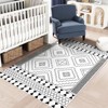 Belffin Moroccan Washable Area Rug. Non-Slip Backing Large Area Rugs - 3 of 4