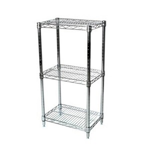 Shelving.com Chrome Wire Shelving with 3 Tier Shelves - - 1 of 3