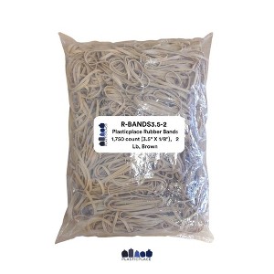 Plasticplace 3.5" Rubber Bands, 2 Lb, 32 Ounce (3.5" x 1/8") - 1 of 1