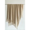 Deerlux Decorative Throw Blanket - 50x60 in Soft Knit with Fringe Edges for a Cozy Touch to Your Living Space, All-Season, Ideal for Lounging, Gifting - 2 of 4