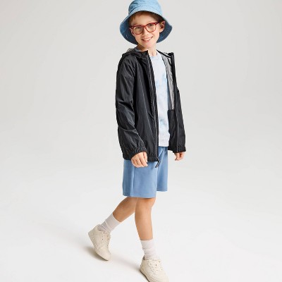 Детские куртки Cat & Jack Boys' Unlined Rain Jacket - Cat & Jack™ Black S — фото 3