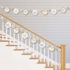 Big Dot of Happiness It's Twins - Gold Twins Baby Shower DIY Decorations - Clothespin Garland Banner - 44 Pieces - 2 of 4