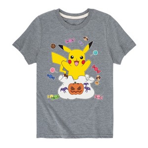 Boys' - Pokémon - Gotta Eat Em All Short Sleeve Graphic T-Shirt - 1 of 4