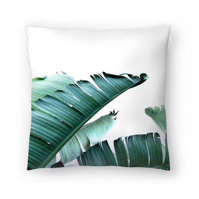 Palm leaf outlet cushion target