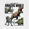 Men's - Jurassic Park - Welcome To Jurassic World Dino Short Sleeve Graphic T-Shirt - 2 of 4