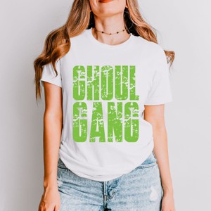 Ghoul Gang Block Distressed - Women's Short Sleeve Graphic T-Shirt - 1 of 4