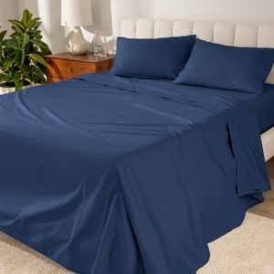 Organic Cotton Percale Bed Sheet Set by Bare Home - 1 of 4