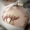 6.25"H  4.25"H and 4"H Sullivans Deer Ornament - Set of 3  White Christmas Ornaments - 2 of 2