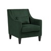 CAVINAS Corduroy Upholstered Accent Chair,Comfortable Arm Chairs  with Armrest and Pillows for Bedroom,Reading Room - 4 of 4