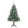 Christmas Tree with 300 LEDs with Stand Green 70.9" PVC - 4 of 4