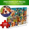 QUOKKA Jigsaw Puzzles 1000 Pieces for Adults - Funny Animals for Kids Ages 8-12 - Animals Party - 3 of 4