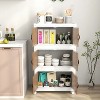 60 Gal Stackable Storage Boxes Bins with Magnetic Doors and Lockable Casters - 3 of 4