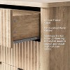 GustoWave Grooved 6 Drawer Dresser, Sturdy Clothing Storage, Natural Wood - 4 of 4