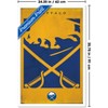 Trends International NHL Buffalo Sabres - Logo 25 Framed Wall Poster Prints - 3 of 4