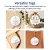 Avery Printable Round Tags with Sure Feed Technology, 3" Diameter, Glossy White Cardstock, Print-to-the-Edge, Laser/Inkjet, 150 Total - 3 of 4