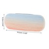 Unique Bargains Rainbow Eyeglasses Case 6.38"x2.44"x1.46" 1 Pc - 4 of 4